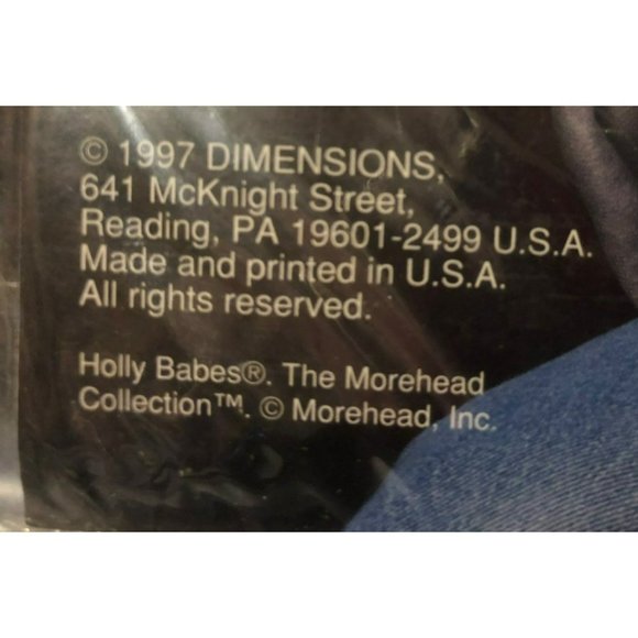 VTG Full Color Iron-On Design by Fashion Art, Holly Angels & Santa - Picture 3 of 4